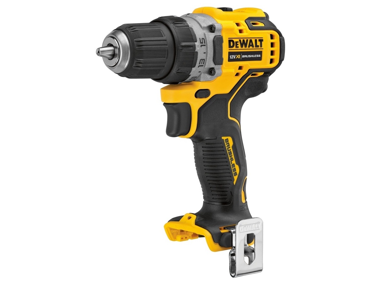 DeWALT DCD701N-XJ, Skruemaskine, Sort, Gul, 12 V, 230 mm, 165 mm, 75 mm - SOLO
