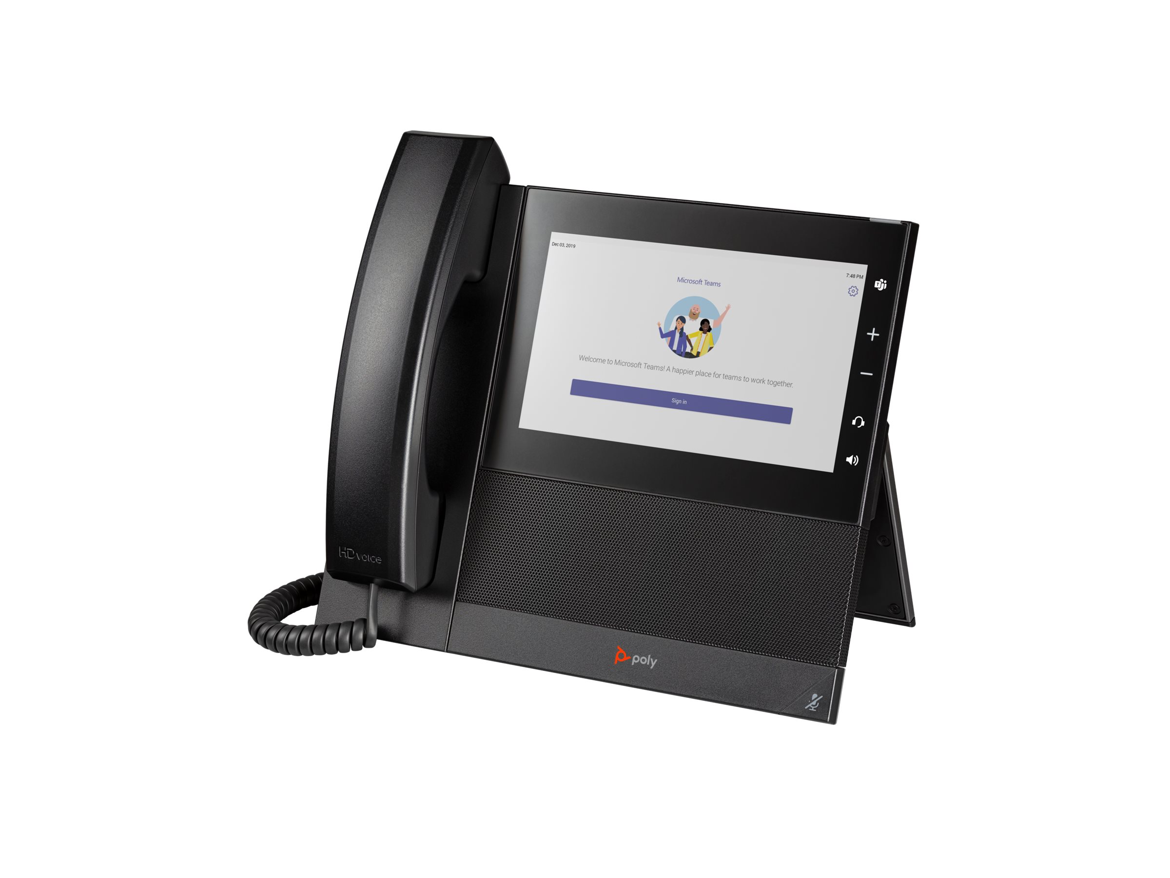 Poly CCX 600 for Microsoft Teams VoIP-telefon Sort