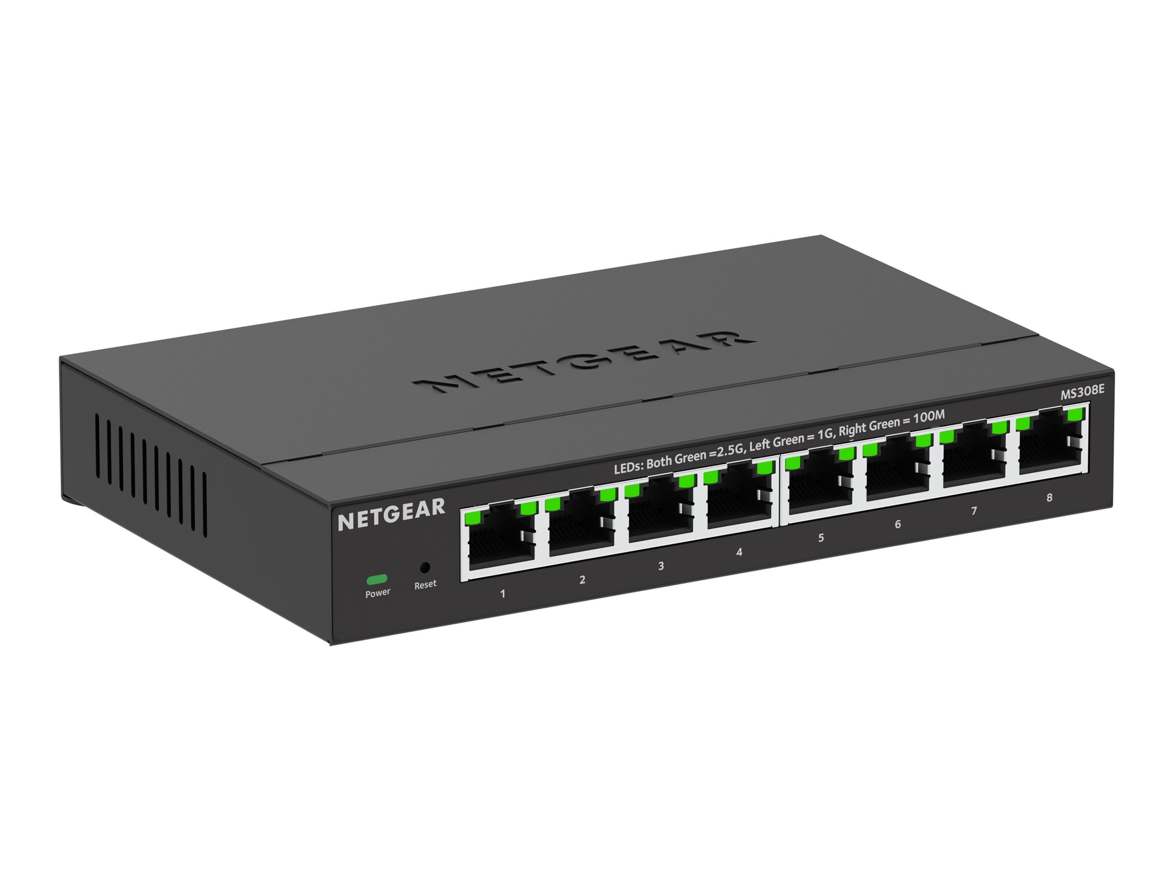 NETGEAR 300 Series Plus MS308 Switch 8-porte 2.5 Gigabit Ethernet