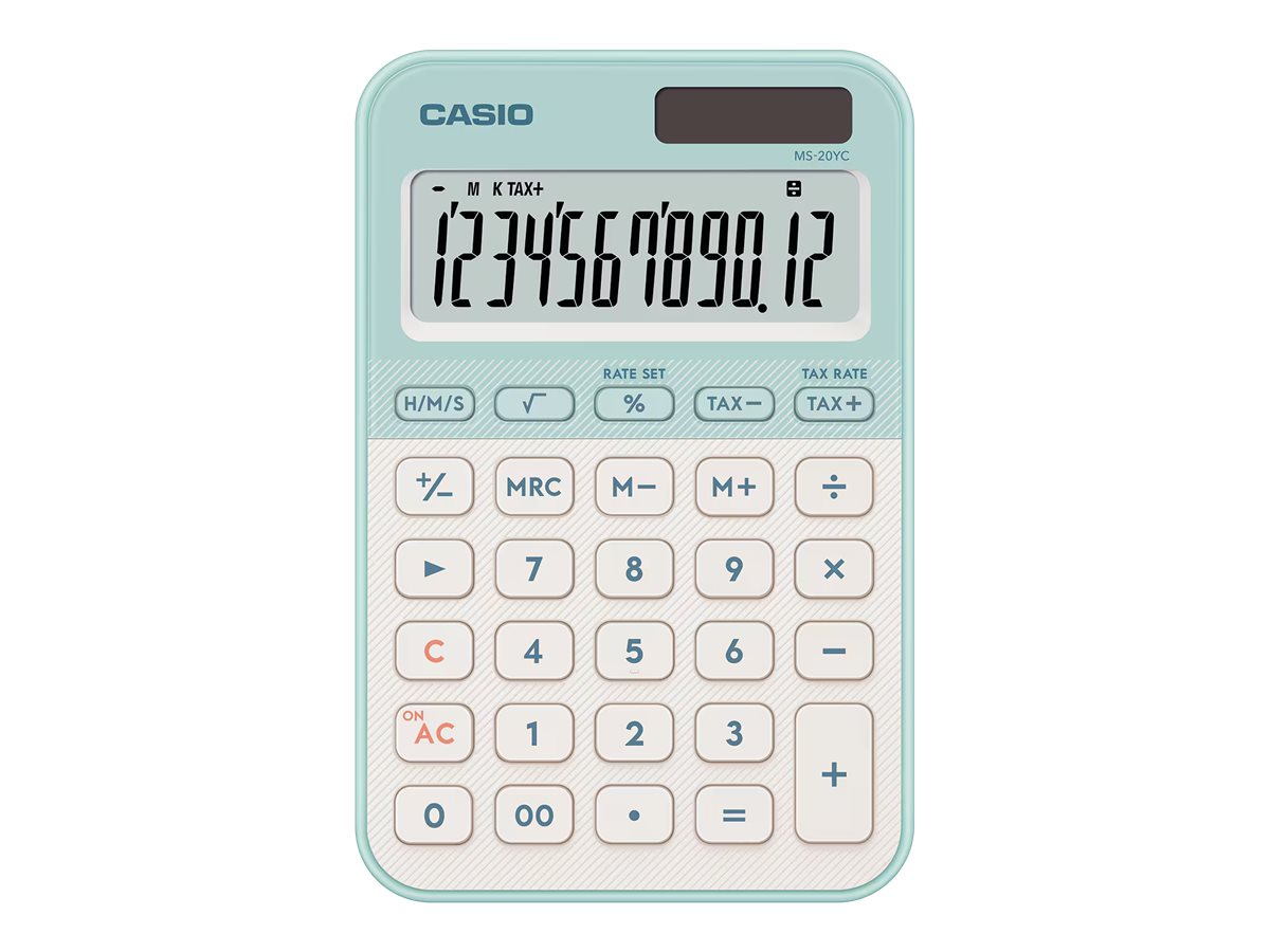 Casio MS-20YC Skrivebords-regnemaskine