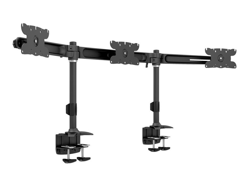 Multibrackets M VESA Desktopmount Triple Desk Clamp Monteringssæt 3 LCD skærme 24"-32"