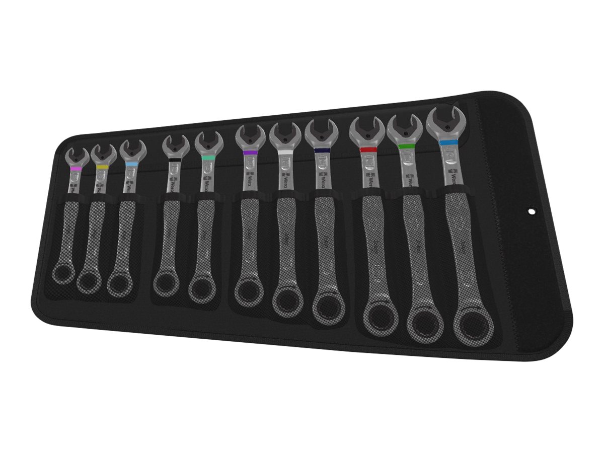 Wera 6000 Joker gaffel/ring-skraldenøglesæt, 11 dele