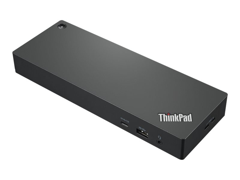 Lenovo® | ThinkPad Universal Thunderbolt 4 Dock - Dockingstation - Thunderbolt 4 - HDMI, 2 x DP - GigE - 135 Watt - Sort
