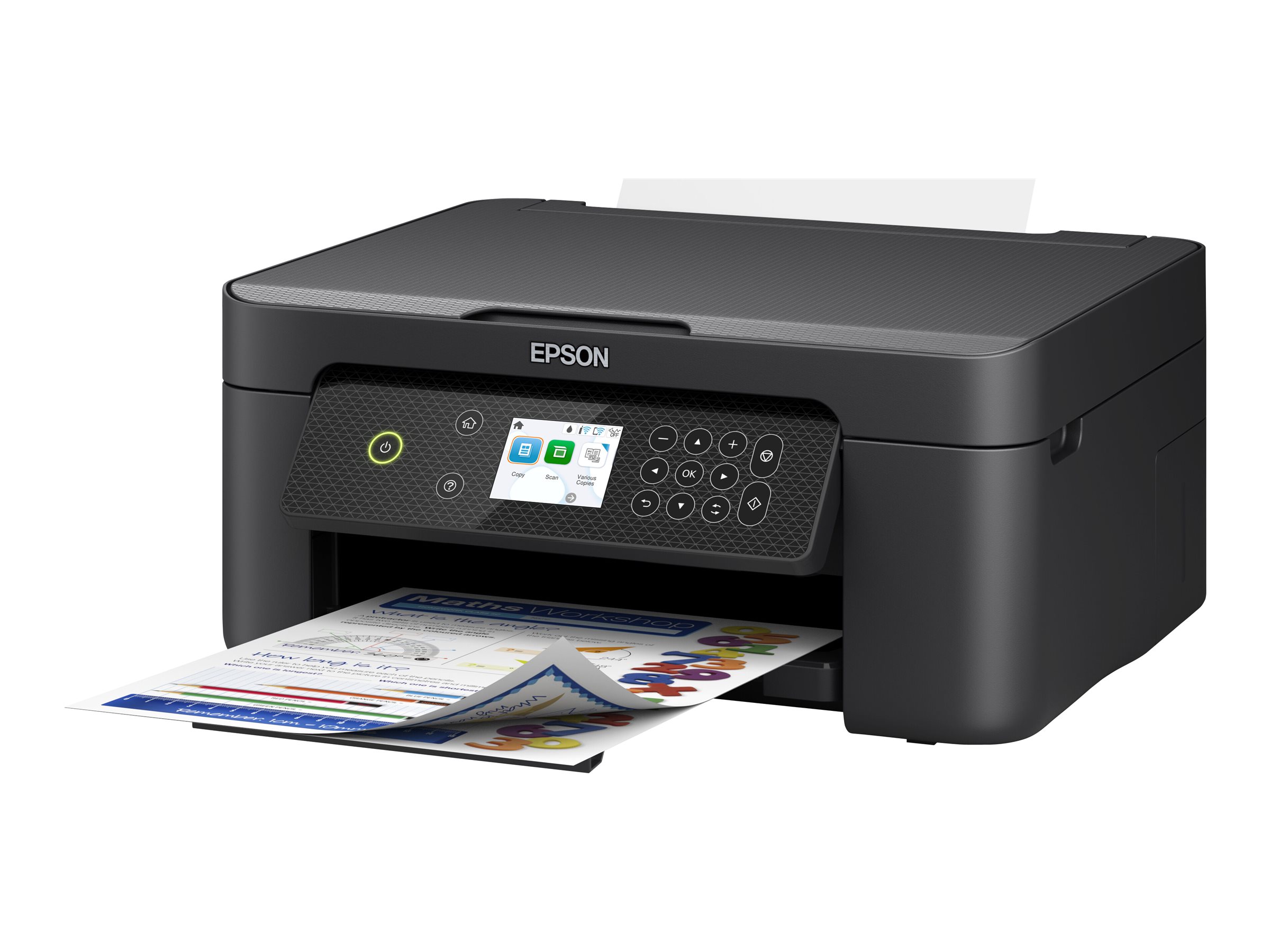 Epson Expression Home XP-4200 - Multifunktionsprinter - farve - blækprinter - A4/Legal (medie) - op til 10 spm (udskriver) - 100 ark - USB, Wi-Fi - sort