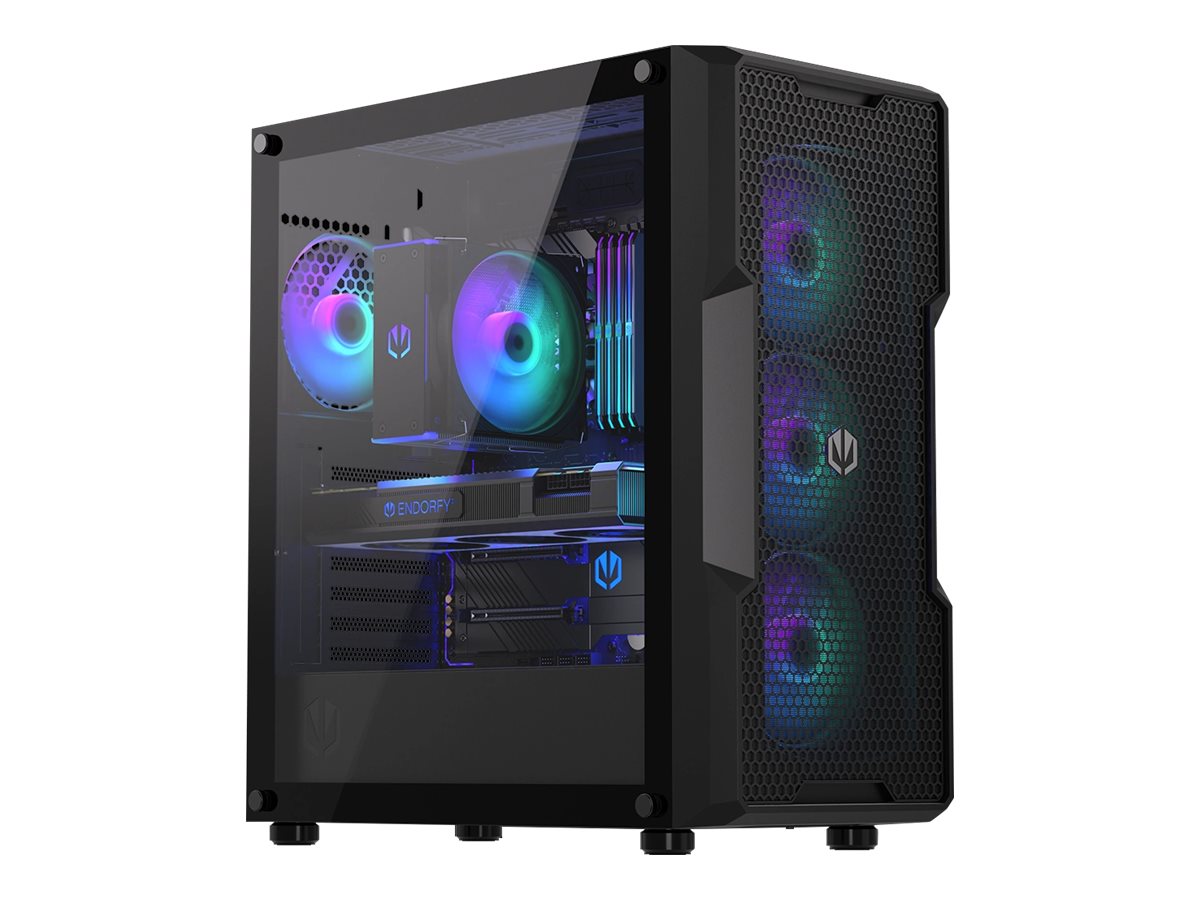 ENDORFY Regnum 400 ARGB - PC case - ATX - Kabinet - Tower - Sort