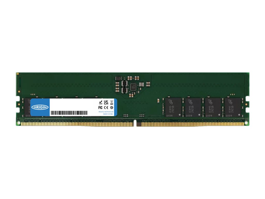 Origin Storage DDR5 SDRAM 32GB 4800MHz Ikke-ECC DIMM 288-PIN
