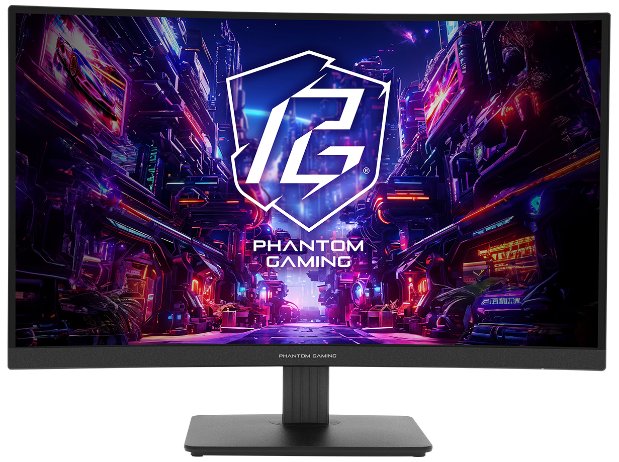 ASRock Phantom Gaming PG27QRT1B 27" 2560 x 1440 (QHD) HDMI DisplayPort 180Hz