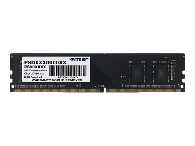 Patriot Signature Line - DDR5 - modul - 8 GB - DIMM 288-PIN - 5600 MT/s / PC5-44800 - CL46 - 1.1 V - ikke bufferet - on-die ECC