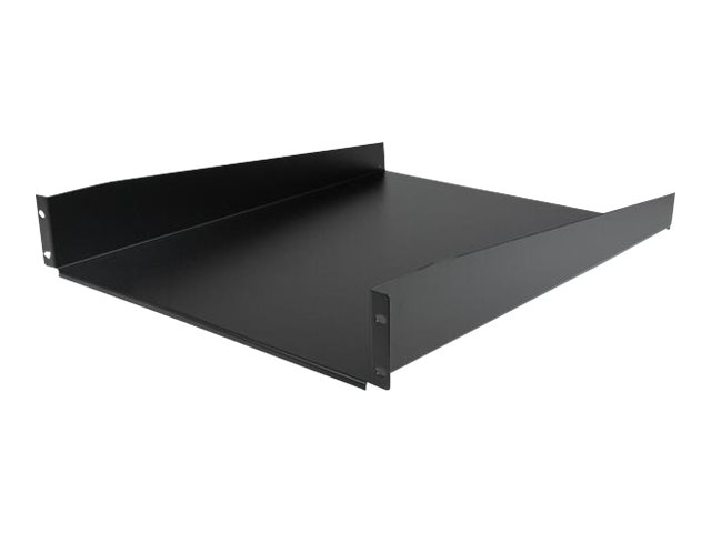 StarTech.com 2U Fixed Server Rack Mount Shelf - 22" Deep Steel Universal Cantilever Tray for 19" AV, Data, Network Equipment Rack - 50lbs (CABSHELF22) billede