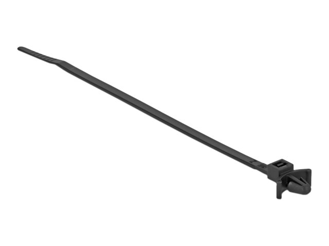 Delock Cable Tie with Expansion Anchor 14cm Sort