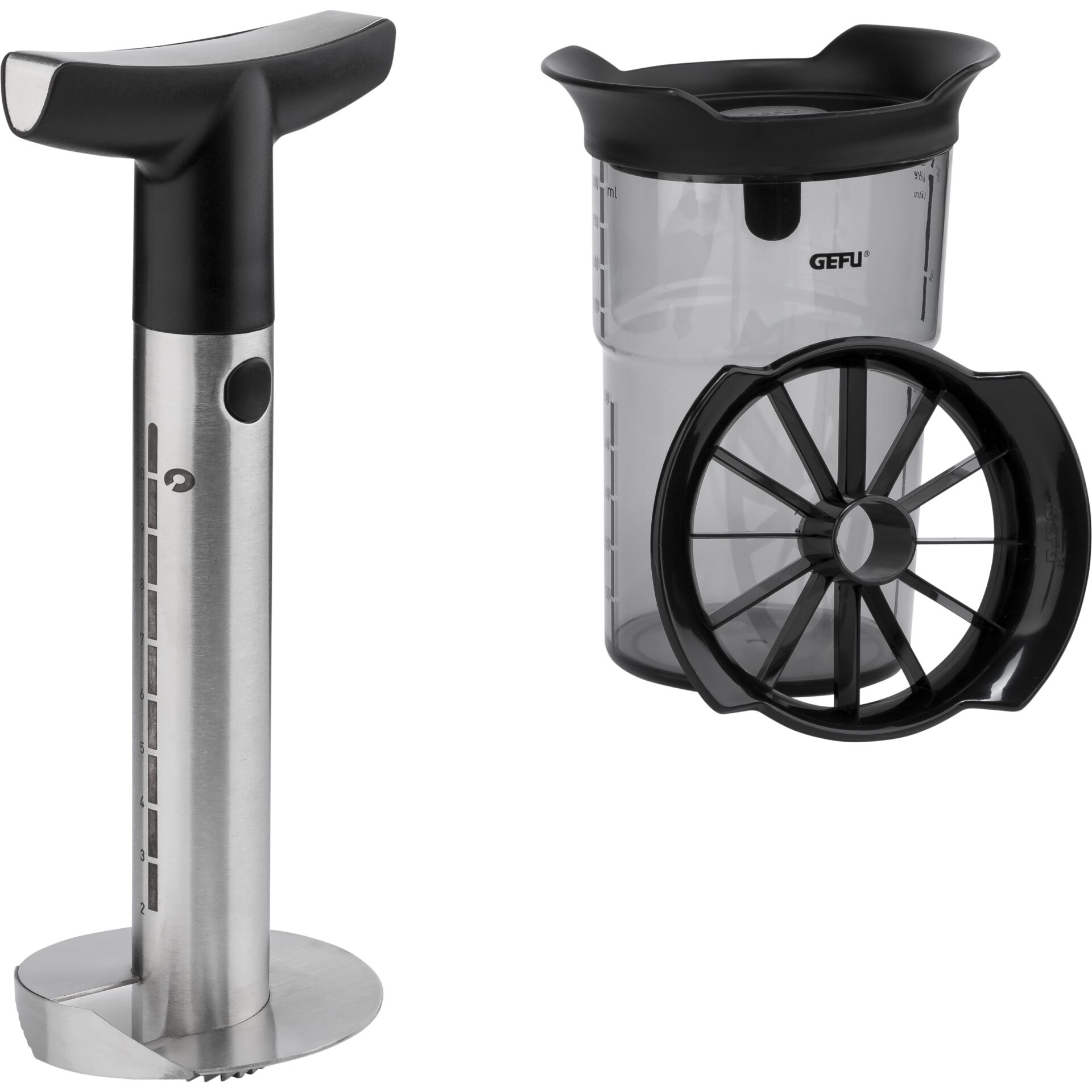 GEFU PROFESSIONAL PLUS Pineapple cutter ABS plastic Styren akrylonitril (SAN) Højglans rustfrit stål