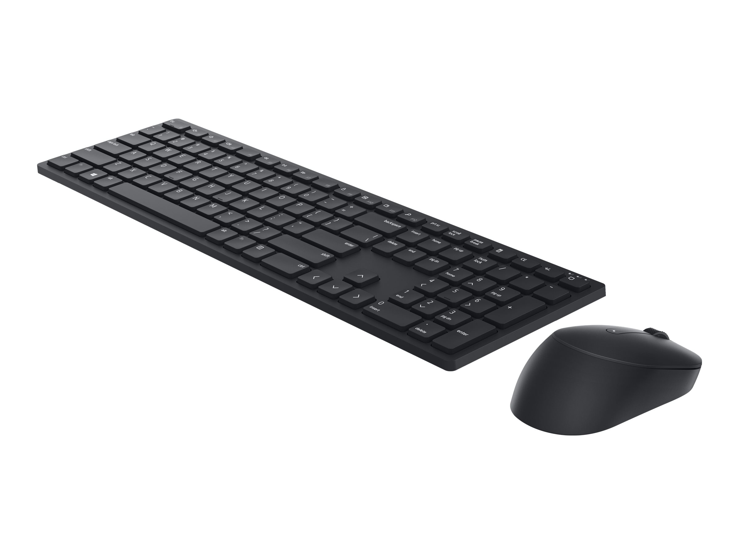 Dell Pro KM5221W Sæt med mus og tastatur Pressestempel Trådløs Estisk