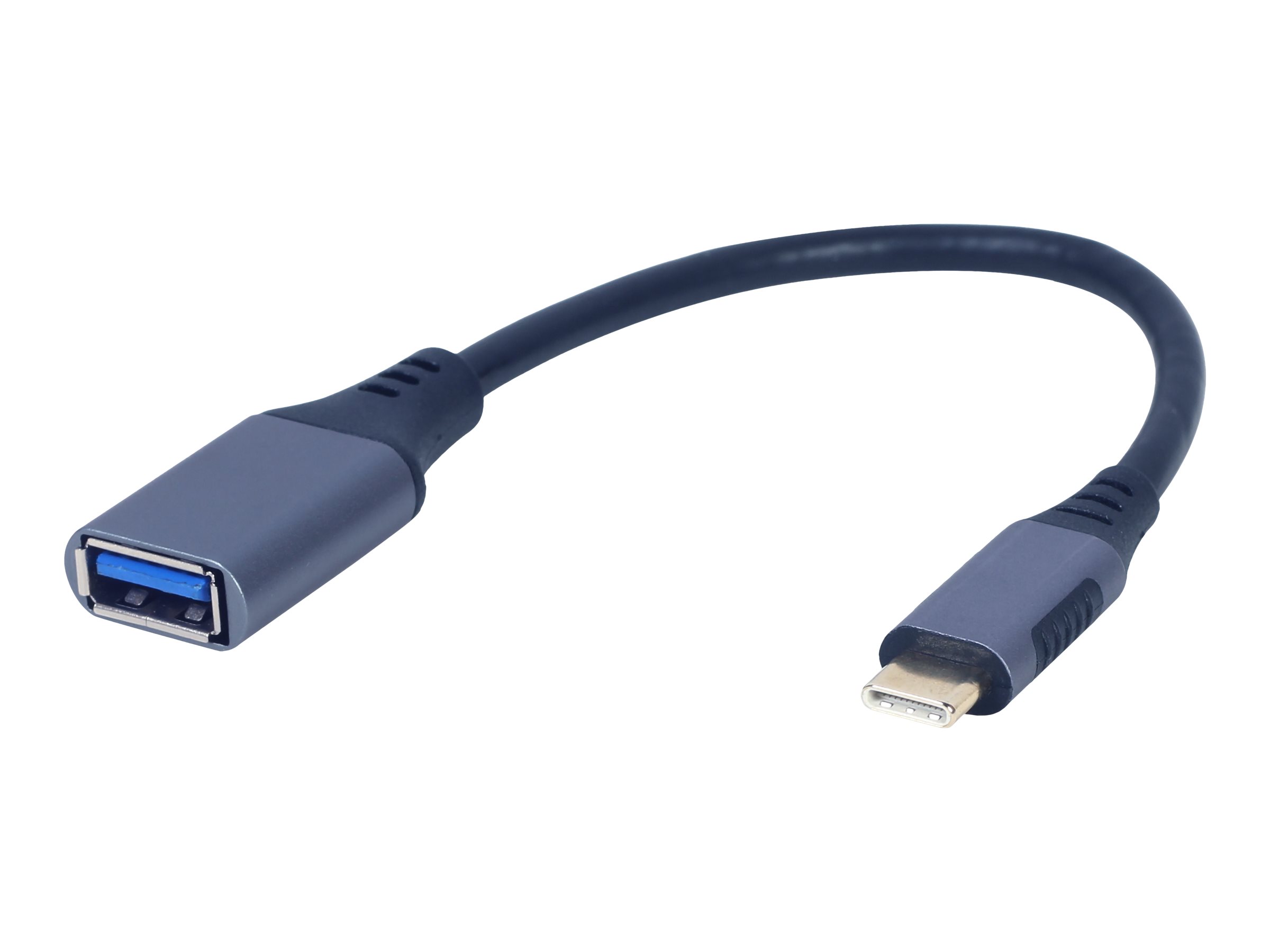 GEMBIRD USB-A til USB-C OTG-kabel (hun til han) - Grå