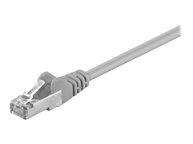 Goobay Netværkskabel CAT 5e, SF/UTP, grå, 30 m kobberbeklædt aluminiumleder (CCA)