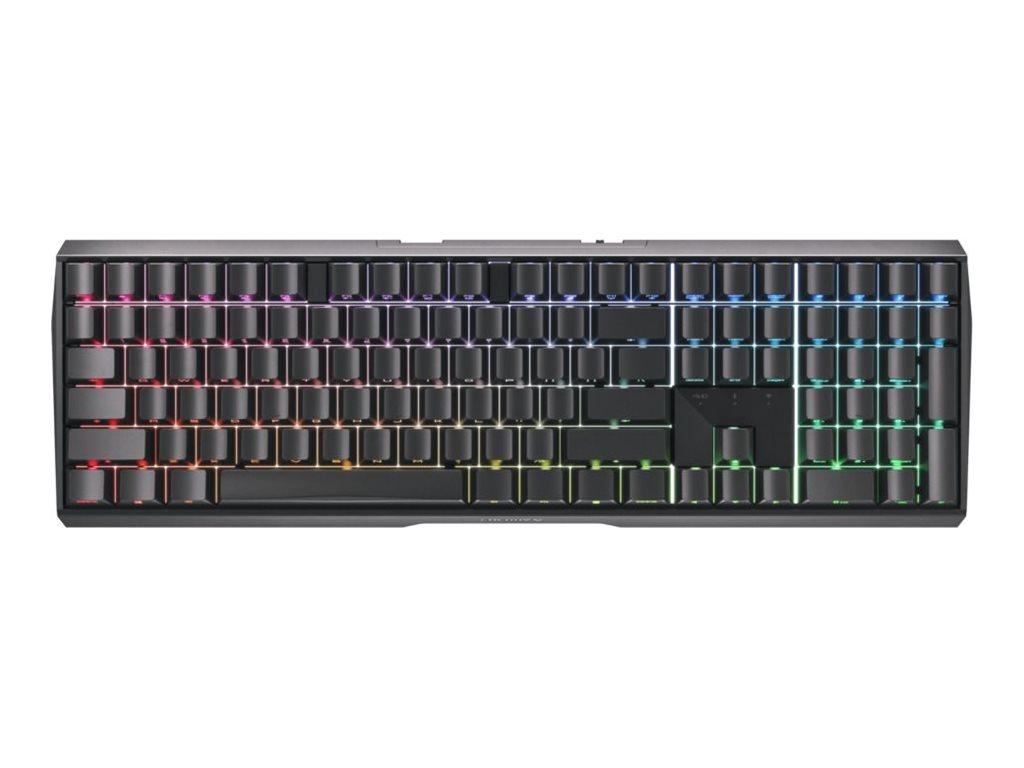 CHERRY MX 3.0S Tastatur Mekanisk RGB/16 millioner farver Trådløs Kablet Tysk