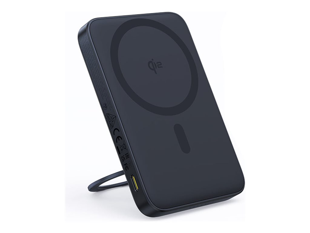 Baseus PicoGo Qi2 Powerbank - Sort - 5000 mAh