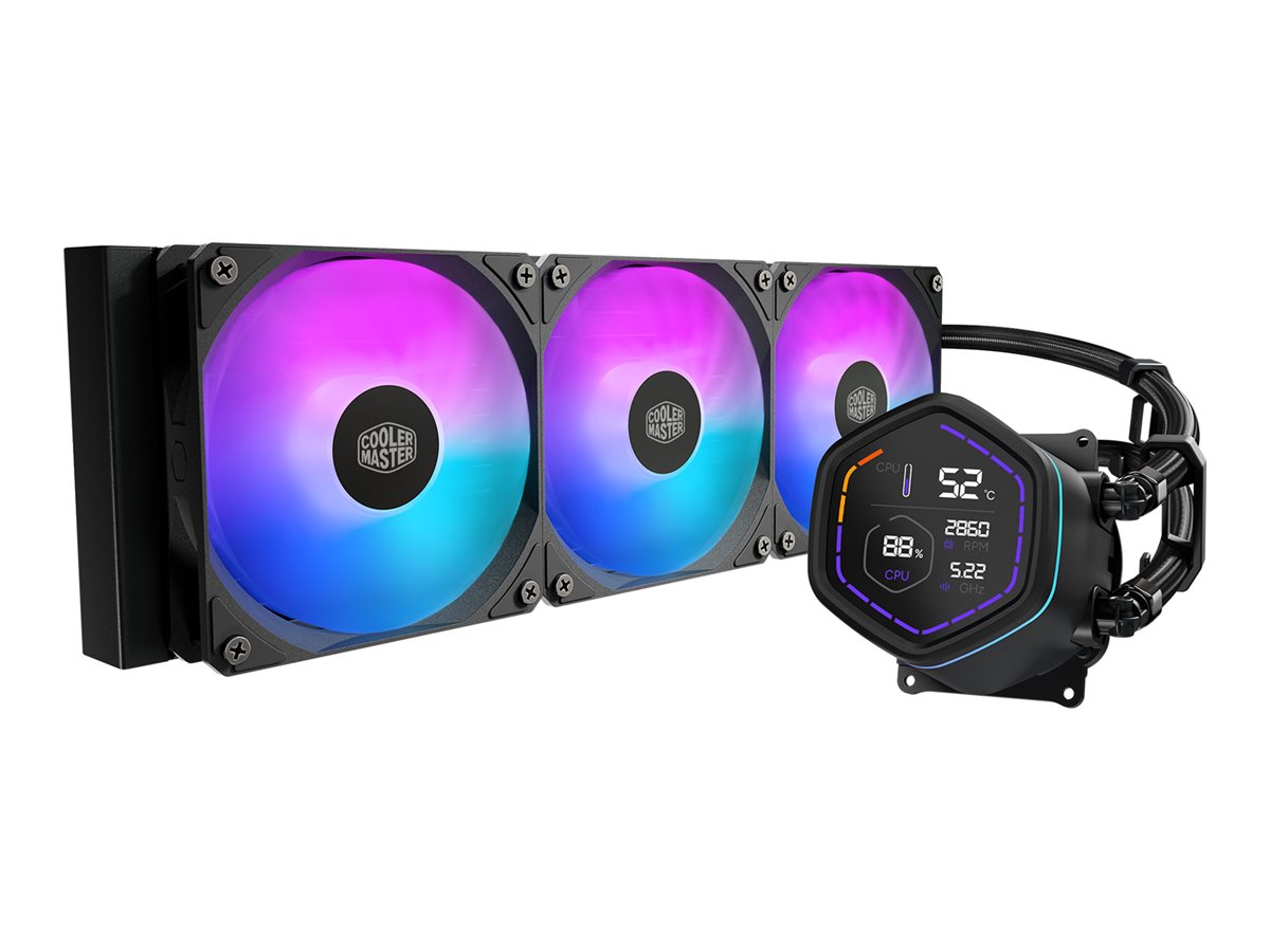 Cooler Master MasterLiquid Core Nex 360 ARGB Vandkøler 1-pack Sort 120 mm
