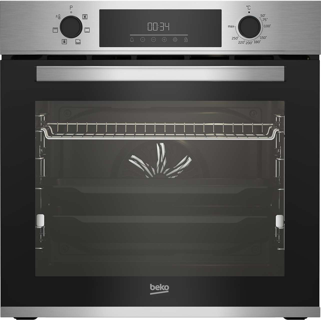 Beko BBIE123001XD Ovn til indbygning Sølv 72l billede