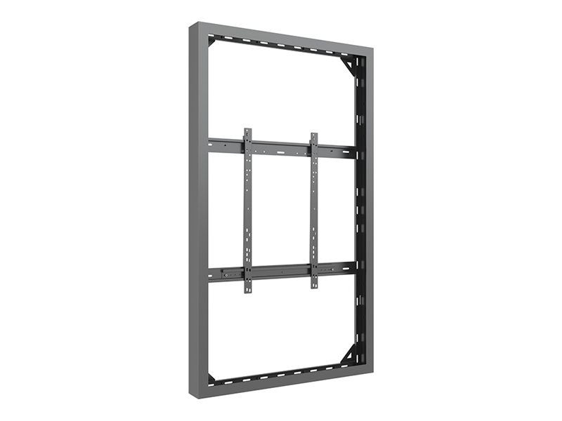 Multibrackets M Pro Series enclosure - Large - for LCD display - high brightness - black RAL 9005 - Maks 50 kg - Maks størrelse 75"