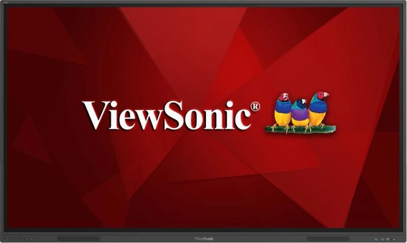 Viewsonic IFP75G1, 190,5 cm (75), 1209,6 x 680,4 mm, 350 cd/m², 1,07 milliarder farver, 3840 x 2160 pixel, 4K Ultra HD