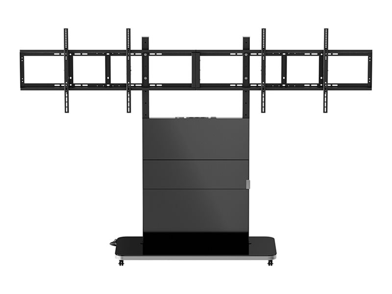 HAGOR Pro-Tower L Vogn med hjul 2 LCD / plasmapaneler 65"