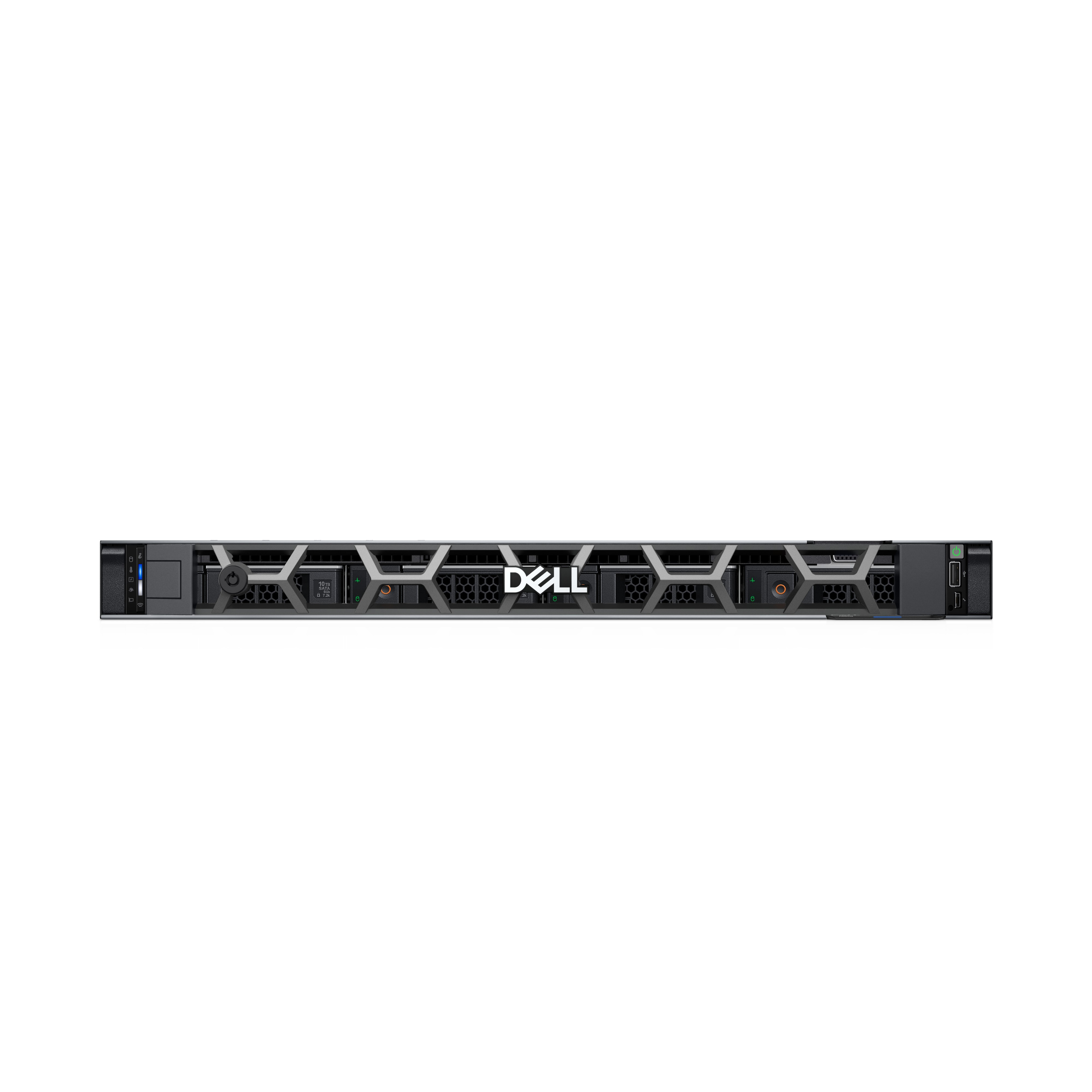 Dell PowerEdge R660xs - Server - rack-monterbar 1U - 2-vejs - 1 x Xeon Silver 4514Y / op til 3.4 GHz - RAM 64 GB - SAS - hot-swap 2.5 bås(e) - SSD 2 x 480 GB - Matrox G200 - Gigabit Ethernet - intet OS - skærm: ingen - sort - BTP - Dell Smart Selection, Dell Smart Value - med 3 års ProSupport med Next Business Day