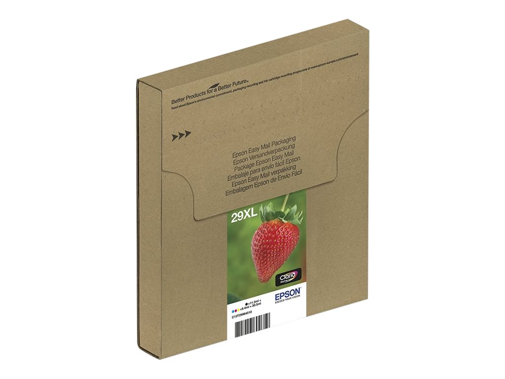 Epson Multipack 29XL Mail Sort Gul Cyan Magenta Blæk C13T29964511 billede