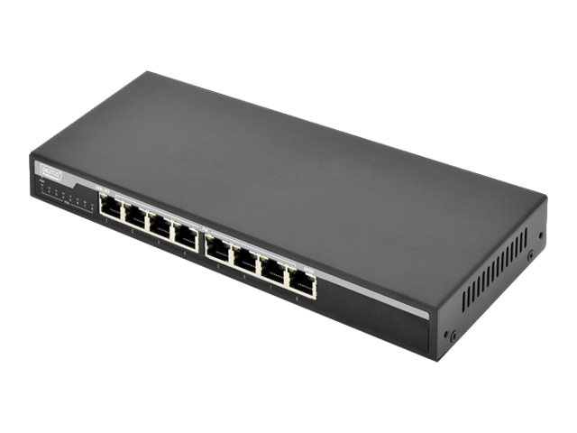 DIGITUS Professional DN-95340 Switch 8-porte Gigabit PoE