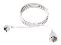 Bachmann Forlængerkabel til strøm 10m Hvid