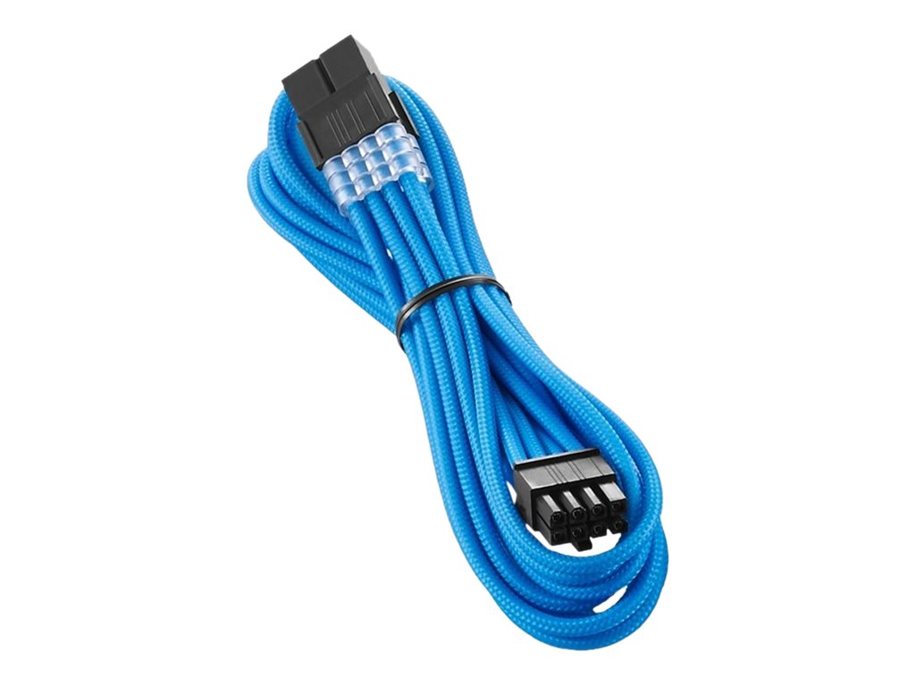 CableMod PRO Series ModMesh Forlængerkabel til strøm 45cm Blå