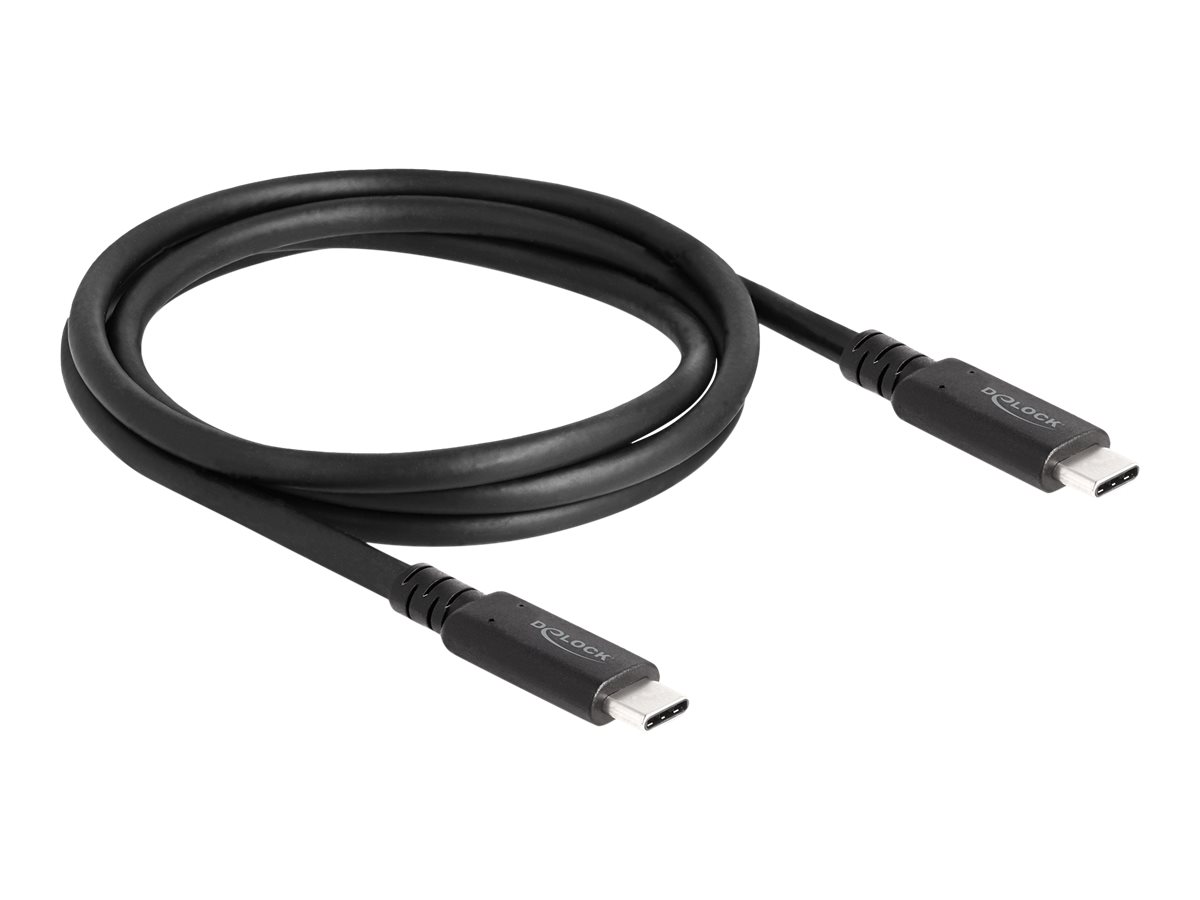 Delock USB Type-C kabel 1.2m Sort
