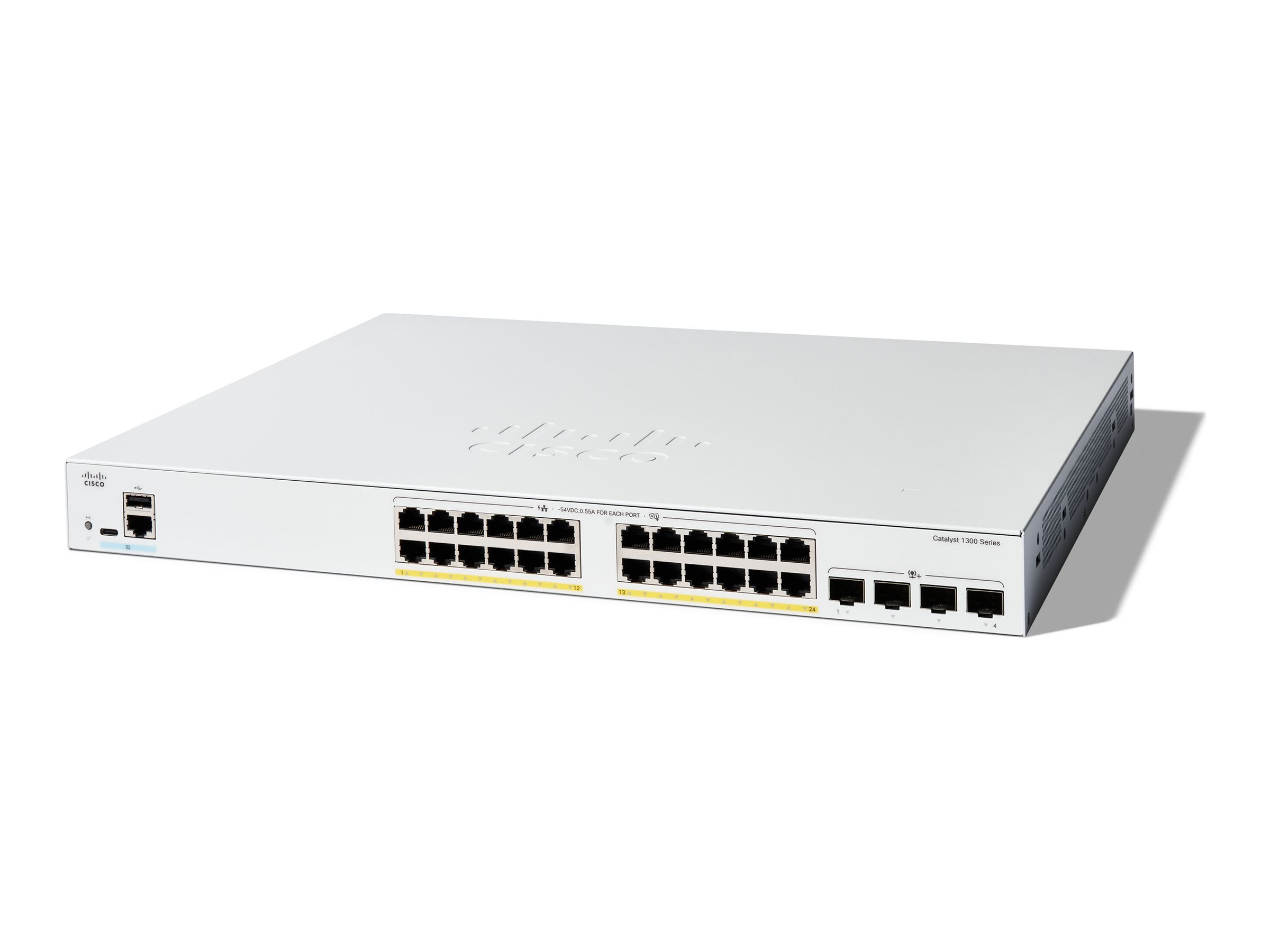 Cisco Catalyst 1300-24FP-4X Switch 24-porte Gigabit Ethernet PoE+