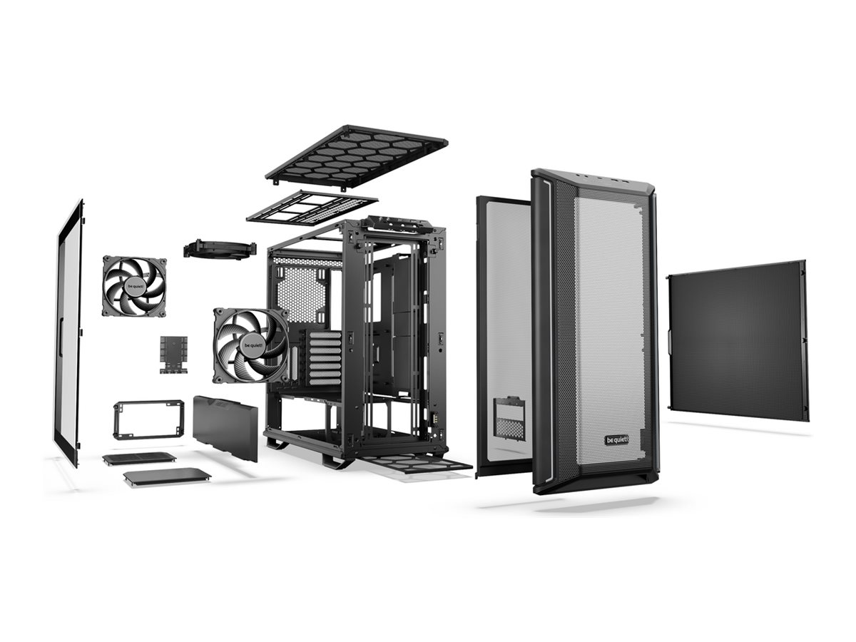 be quiet! Dark Base 701 Tower Udvidet ATX Sort