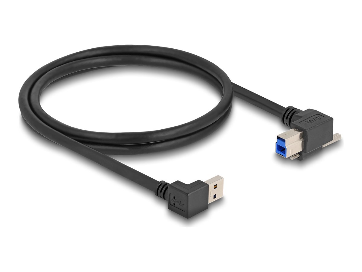DeLOCK USB 3.0 USB-kabel 1m Sort