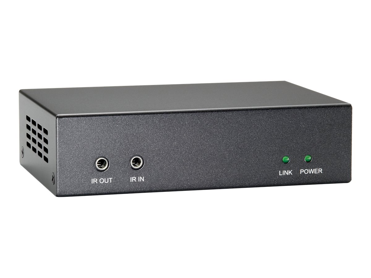 LevelOne HVE-9211PR HDMI over Cat.5 Receiver - video/audio/serie forlænger - 10Mb LAN HDMI HDBaseT