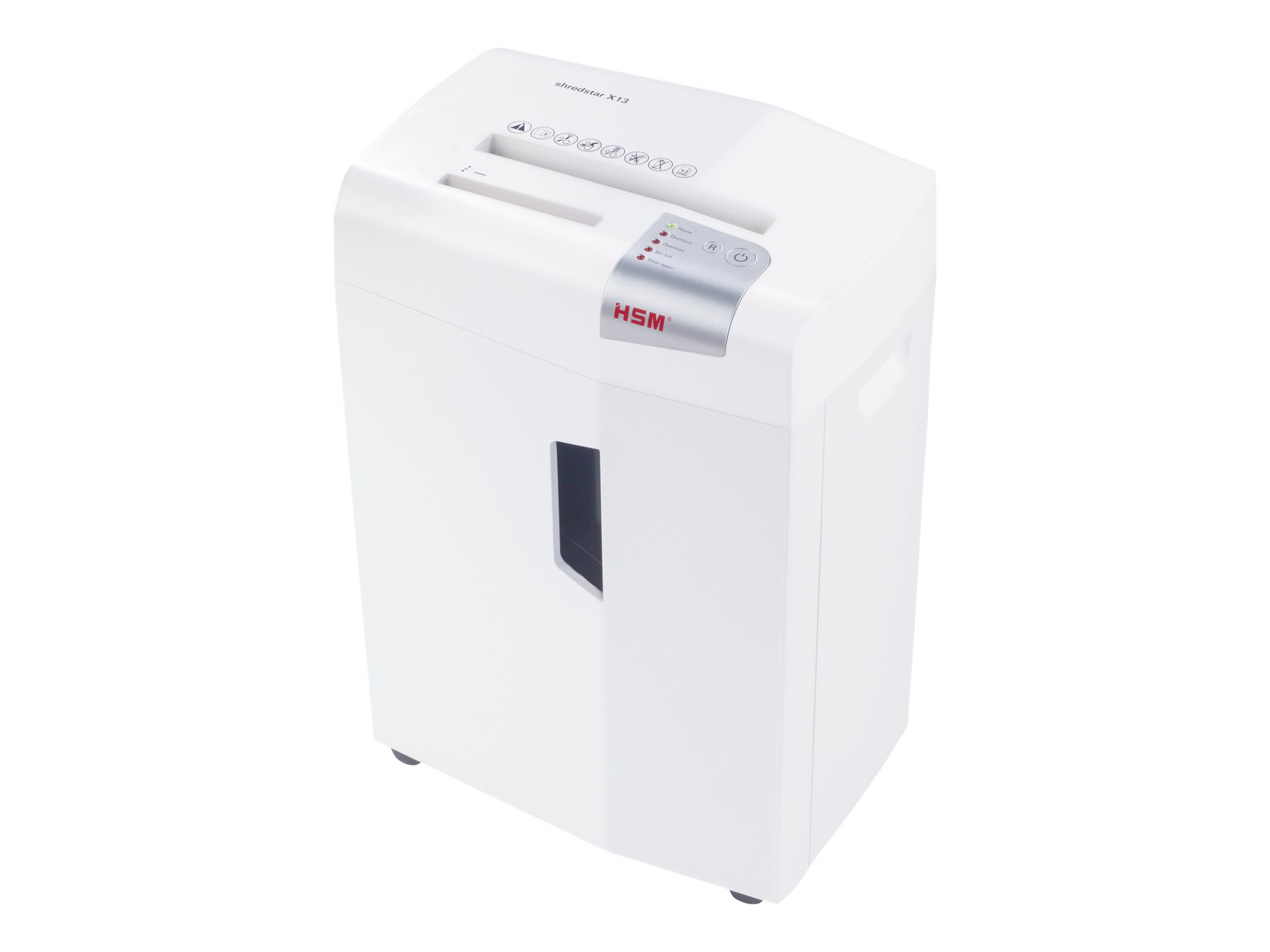 Makulator HSM shredstar X13 - partikelklip 4 Ã 37 mm med separat CD-skÃ¦remekanisme