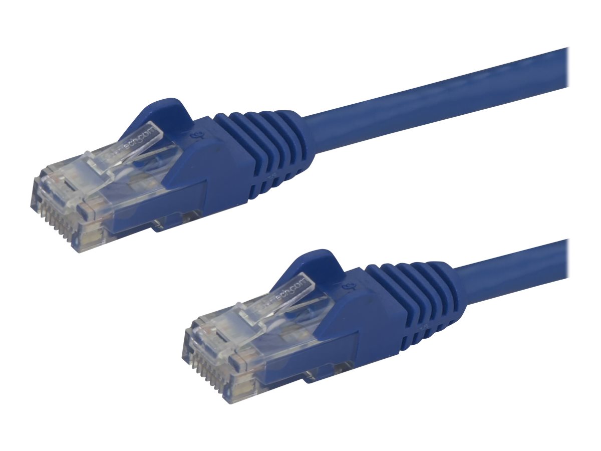 StarTech.com 1.5m CAT6 Cable - Blue Snagless CAT 6 Wire - 100W RJ45 UTP 650MHz Category 6 Network Patch Cord UL/TIA (N6PATC150CMBL) CAT 6 Ikke