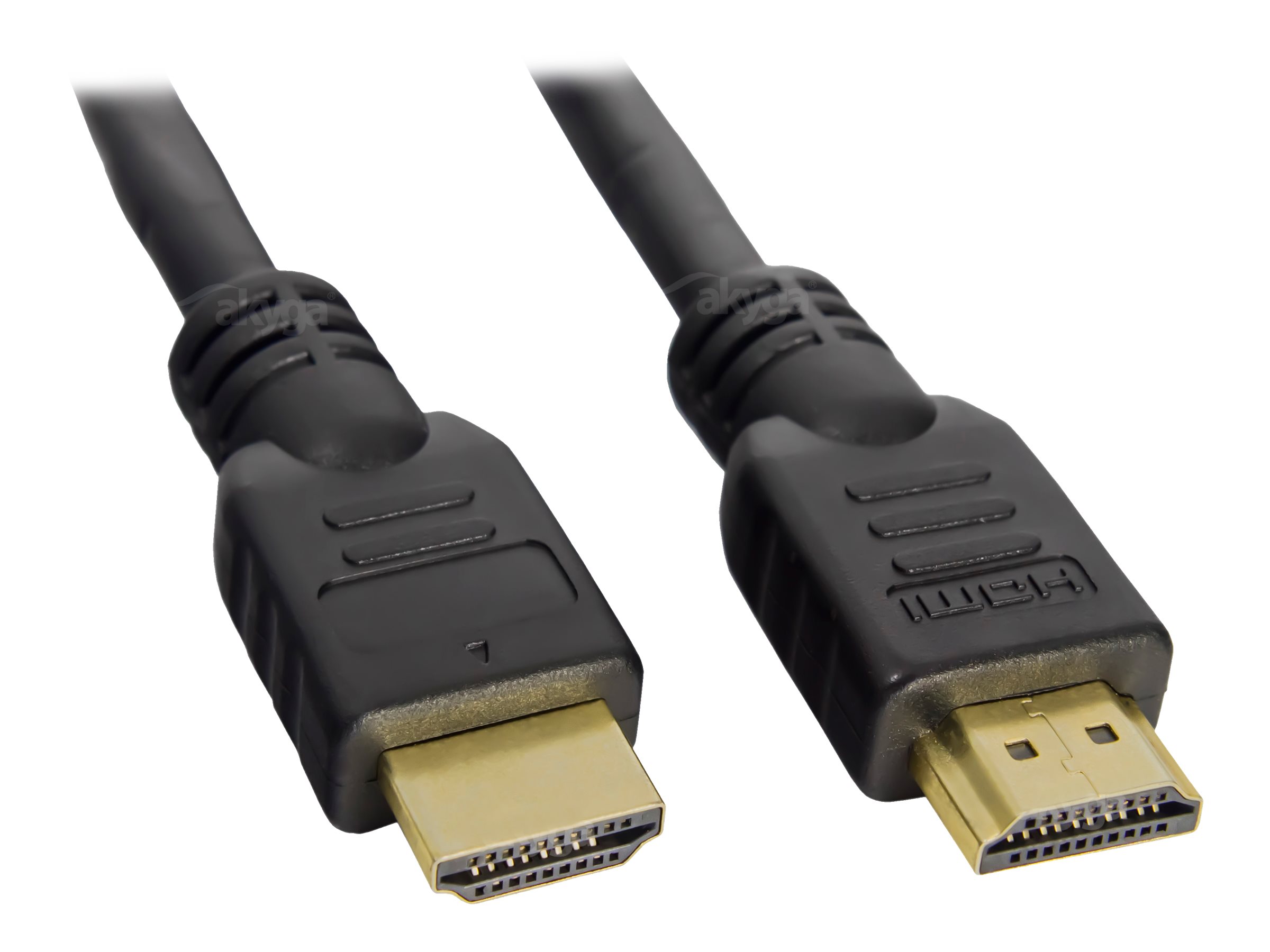 Akyga HDMI-kabel med Ethernet 1.5m Sort