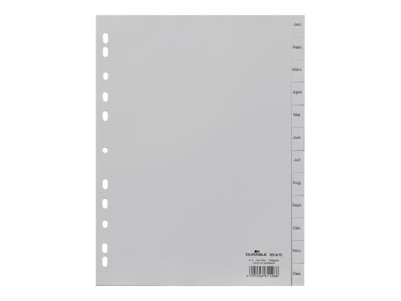 DURABLE Grey Deler A4 (210 x 297 mm) Grey