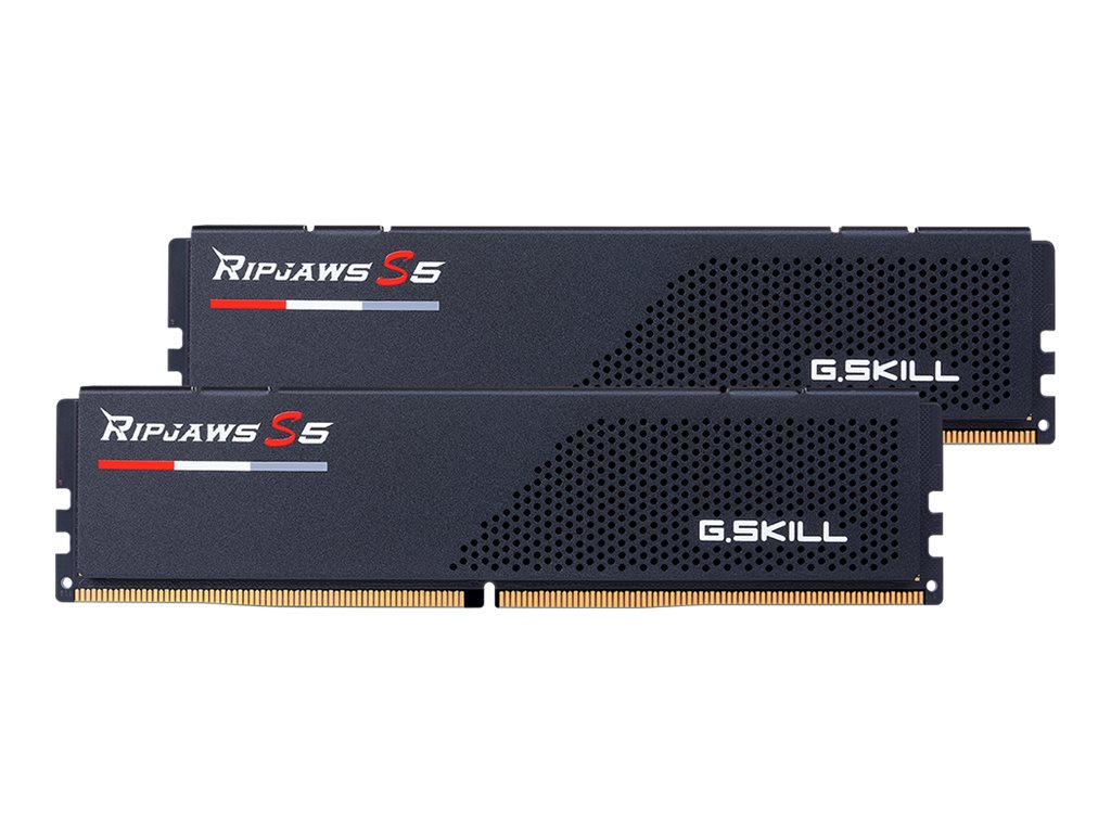 G.Skill Ripjaws S5 DDR5-5600 - 96GB - CL40 - Dual Channel (2 pcs) - Intel XMP - Sort