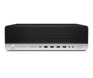 HP EliteDesk 800 G3 - Mini desktop Core i5 7500 - RAM 8 GB - SSD 240 GB - Windows 10 64-bit - skærm: ingen - istandsat - T1A
