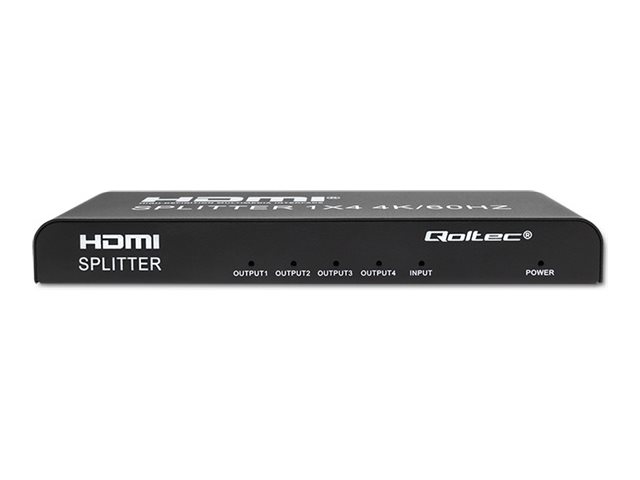 Qoltec Video-/audiosplitter 4 porte HDMI