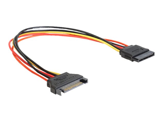 DeLOCK - power extension cable - SATA power to SATA power - 30 cm