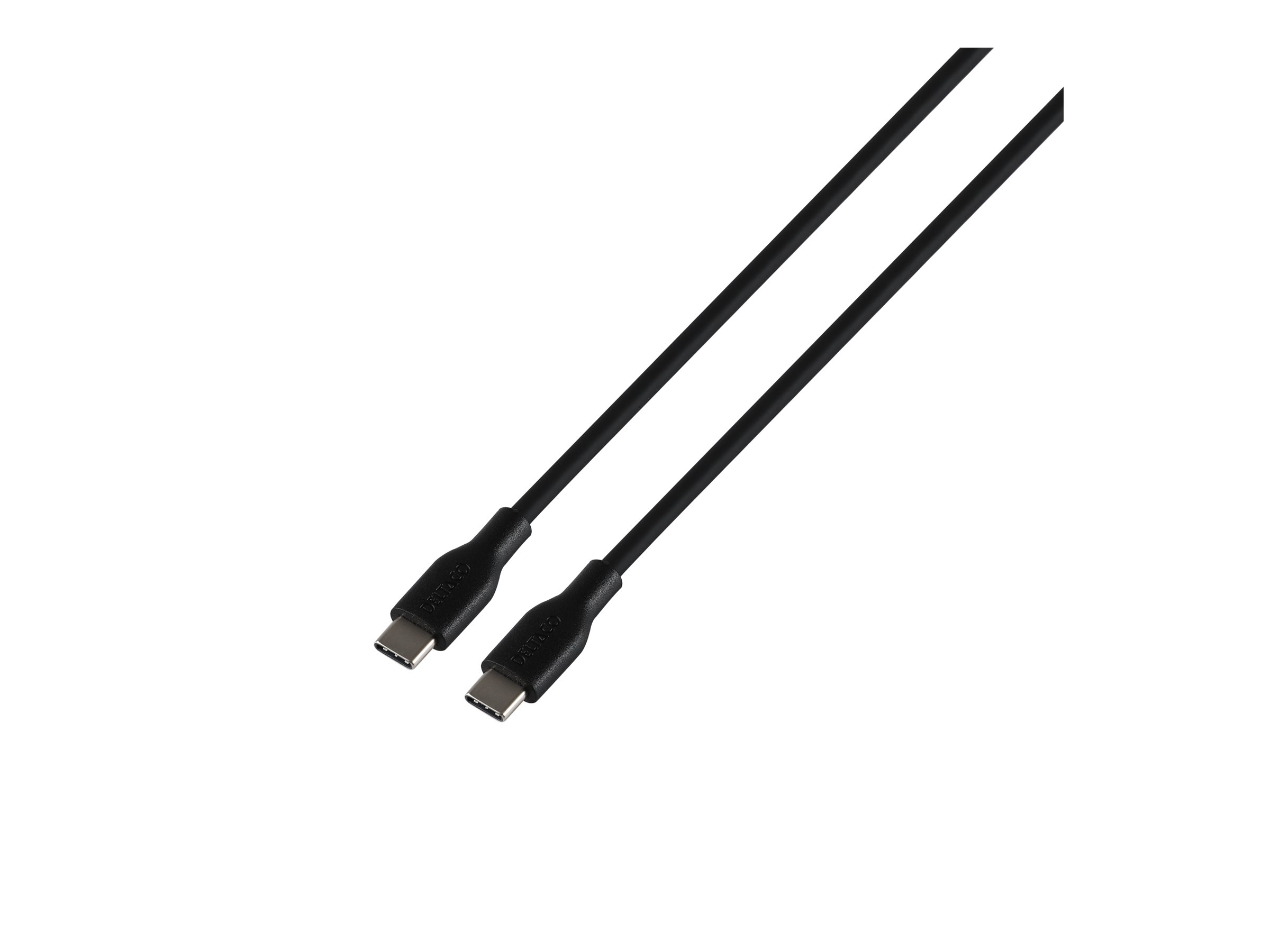 DELTACO USB Type-C kabel 1.5m Sort