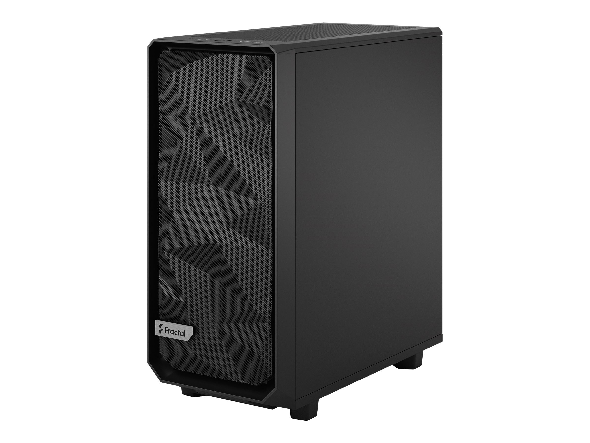 Fractal Design Meshify 2 Compact - Mid tower - ATX - ingen strømforsyning (ATX) - sort - USB/Lyd