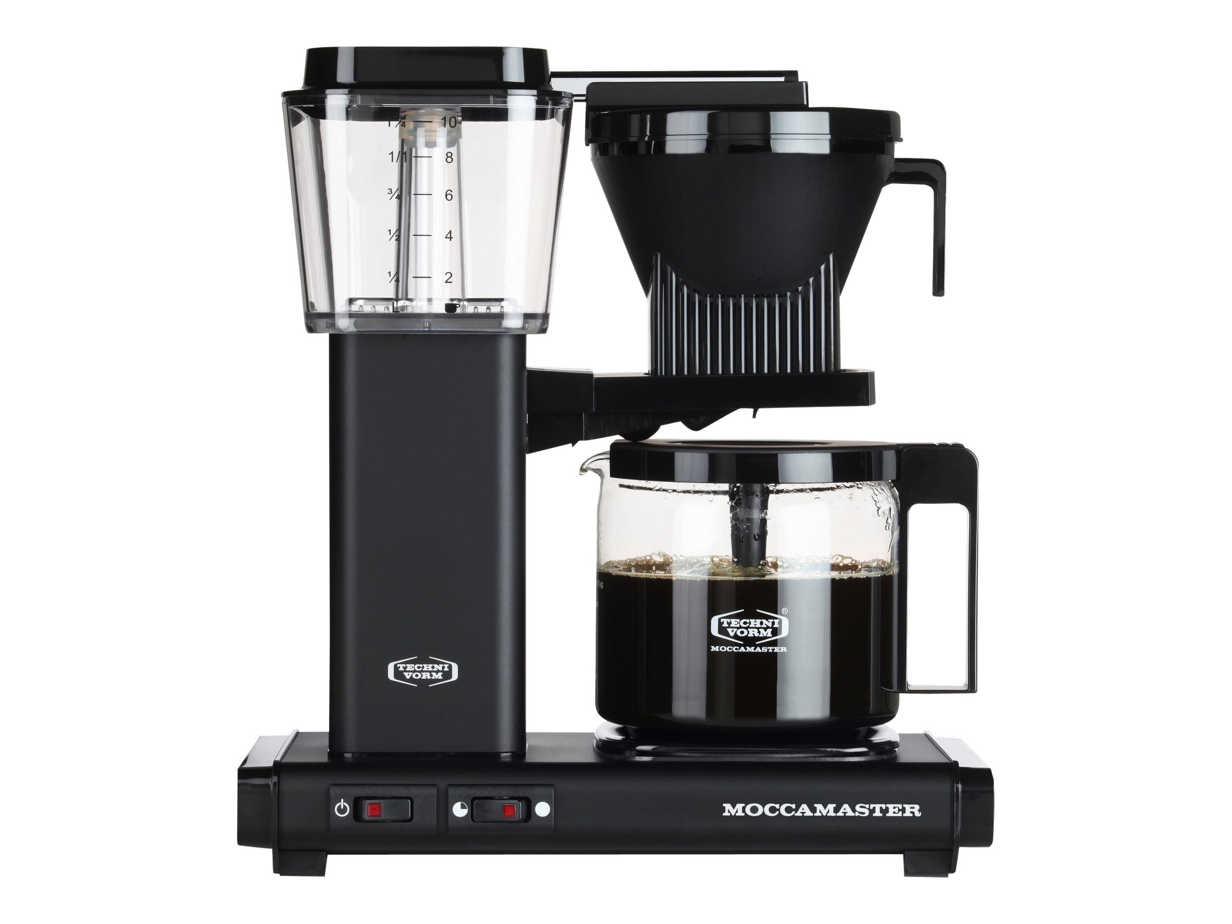 Moccamaster KBG 741 AO Kaffemaskine Mat sort