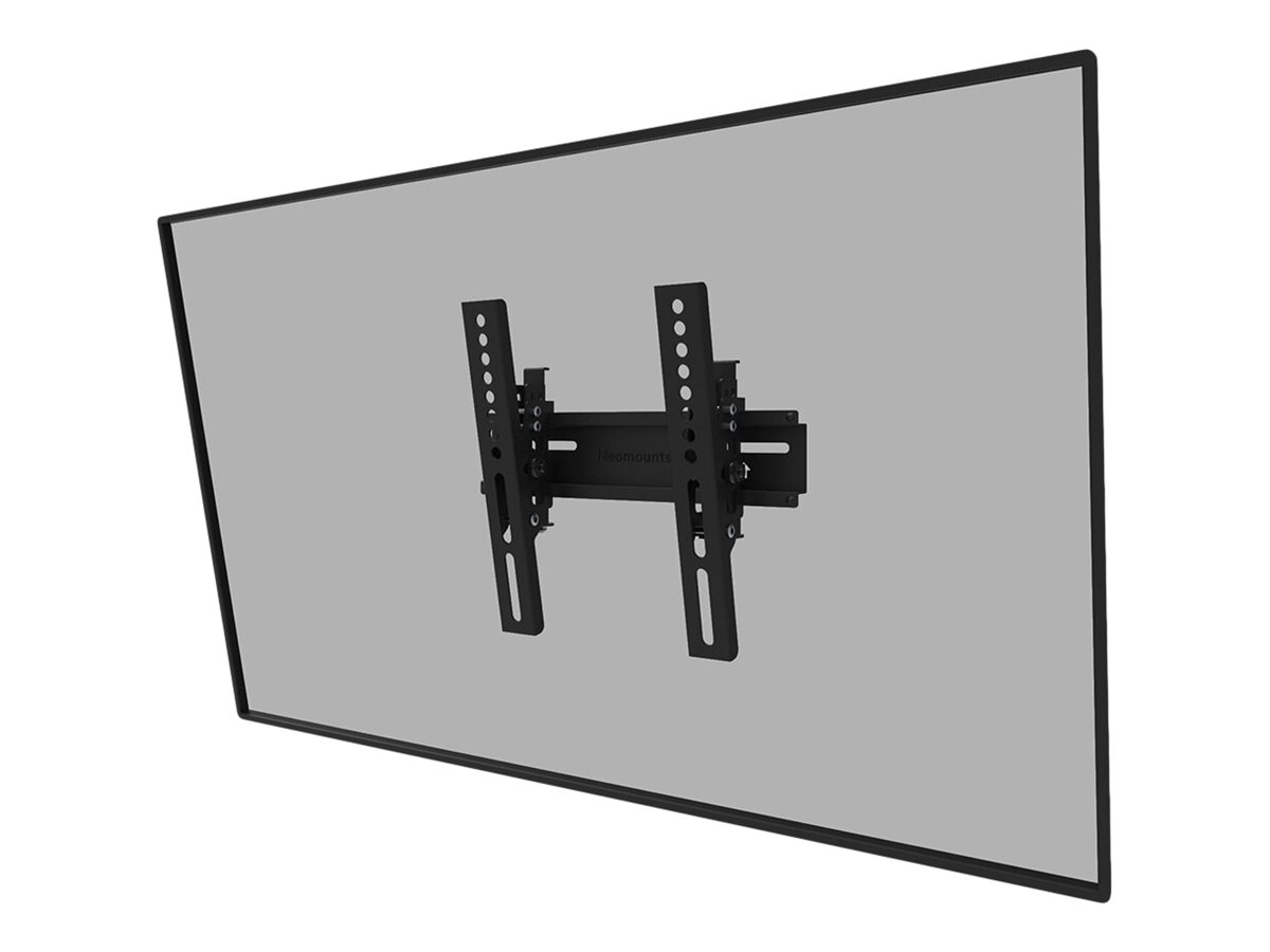 Neomounts WL35-350BL12 - mounting kit - for flat panel - black - Maks 25 kg - Maks størrelse 55"