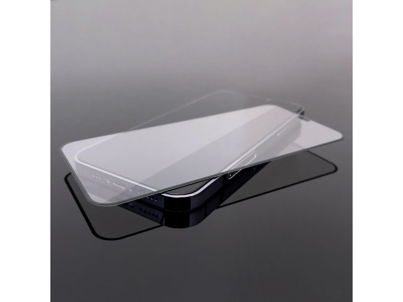 Skærmbeskytter glas til Samsung Galaxy S24+ - Wozinsky - sort kant