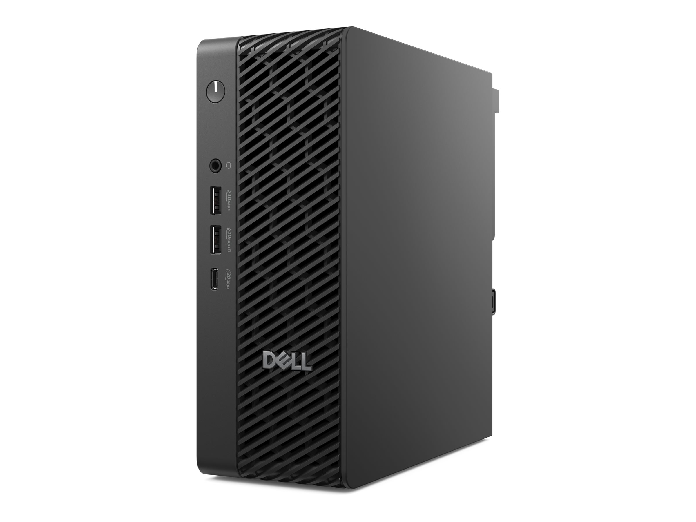 Dell Pro Max Micro FCM2250 - Mikro Core Ultra 7 265 / op til 5.3 GHz - vPro Enterprise - RAM 16 GB - SSD 1 TB - SED, NVMe, TLC - RTX A1000 - Gigabit Ethernet, Bluetooth, IEEE 802.11ax (Wi-Fi 6), IEEE 802.11be (Wi-Fi 7) - Win 11 Pro - skærm: ingen - sort - BTP - med 3 års Basic Onsite
