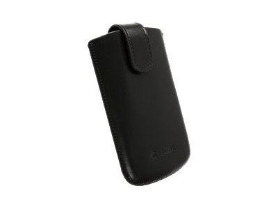 Krusell Asoerö Mobile Pouch Extra Large Etui Sort Motorola DEFY+ ¦ Samsung Galaxy Y Duos